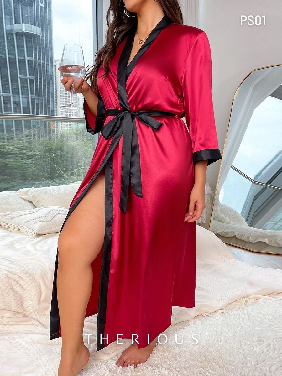 Lucia Curve Satin Robes PS01 [Pre-order]