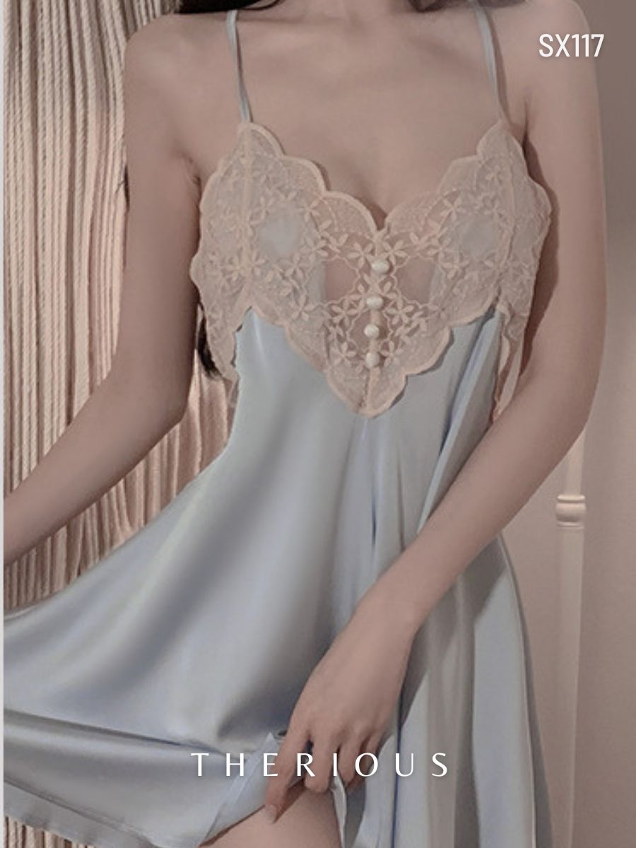 Chloe Sexy Lingerie with Robes SX117 [Pre-order]