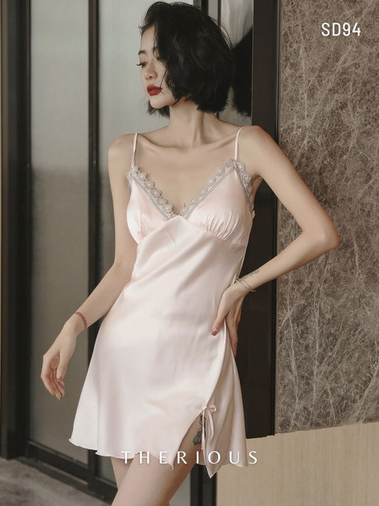 Premium Silk Night Dress SD94 [Ready Stock]