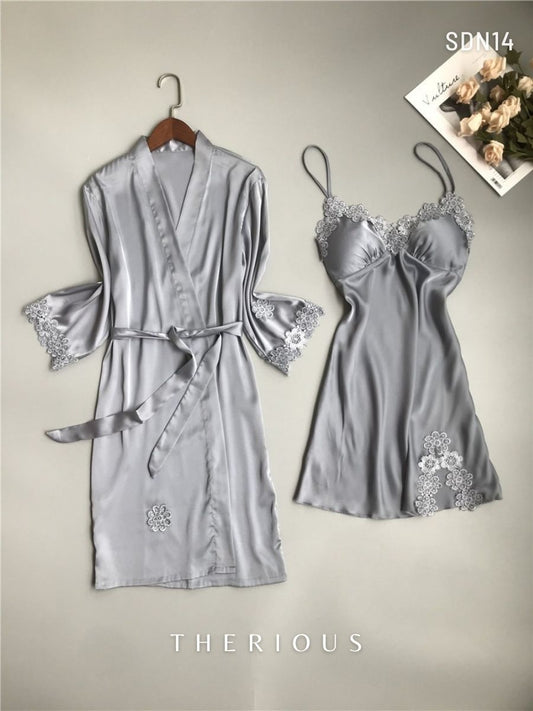 Premium Queen Silk Nightgown SDN14 [Pre-Order]