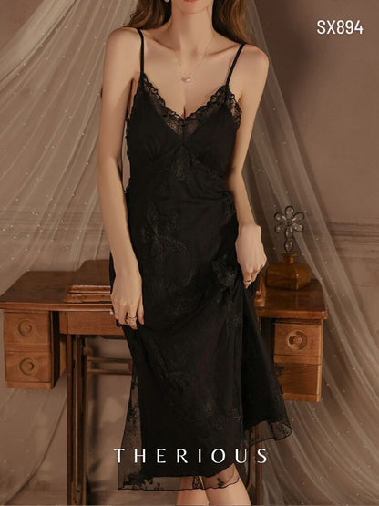 Calla Butterfly Long Dress Lingerie SX894 [Preorder]