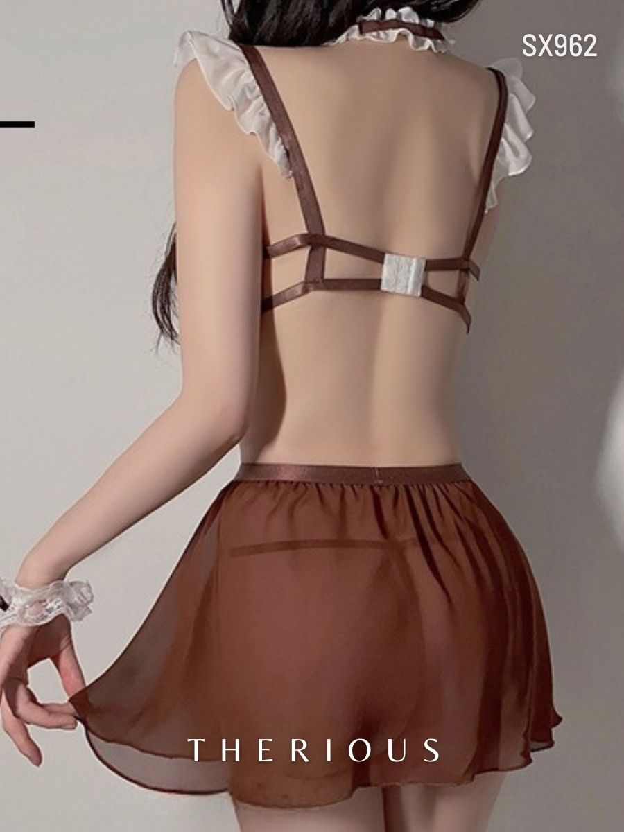 Hazel Maid Costume Lingerie SX962 [Ready Stock]